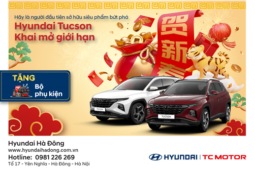 H&atilde;y L&agrave; Người Đầu Ti&ecirc;n Sở Hữu Si&ecirc;u Phẩm Bứt Ph&aacute;  Hyundai Tucson &ndash; Khai mở giới hạn