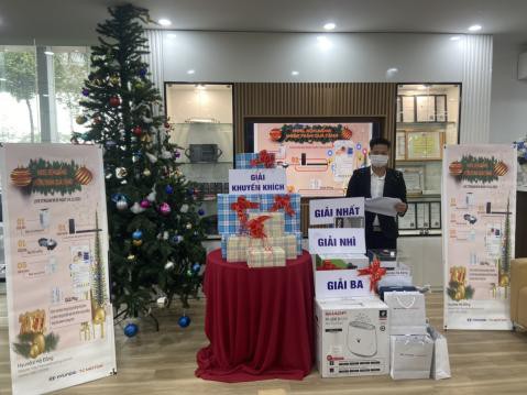  C&Ocirc;NG BỐ GIẢI THƯỞNG CHƯƠNG TR&Igrave;NH "NOEL RỘN R&Agrave;NG - NGẬP TR&Agrave;N QU&Agrave; TẶNG"
