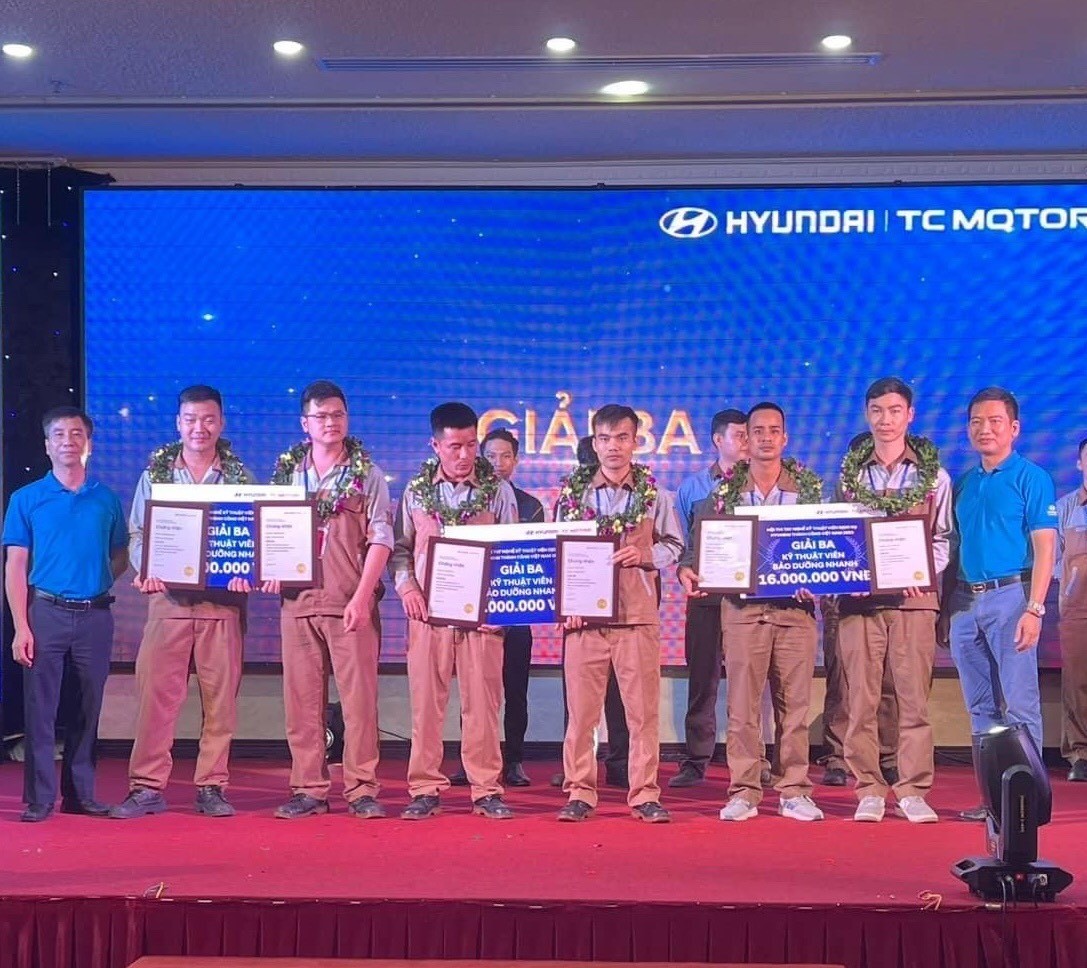 Ch&uacute;c Mừng Hội Thi Tay Nghề KTV Dịch Vụ Hyundai Th&agrave;nh C&ocirc;ng Việt Nam 2023 Th&agrave;nh C&ocirc;ng Tốt Đẹp