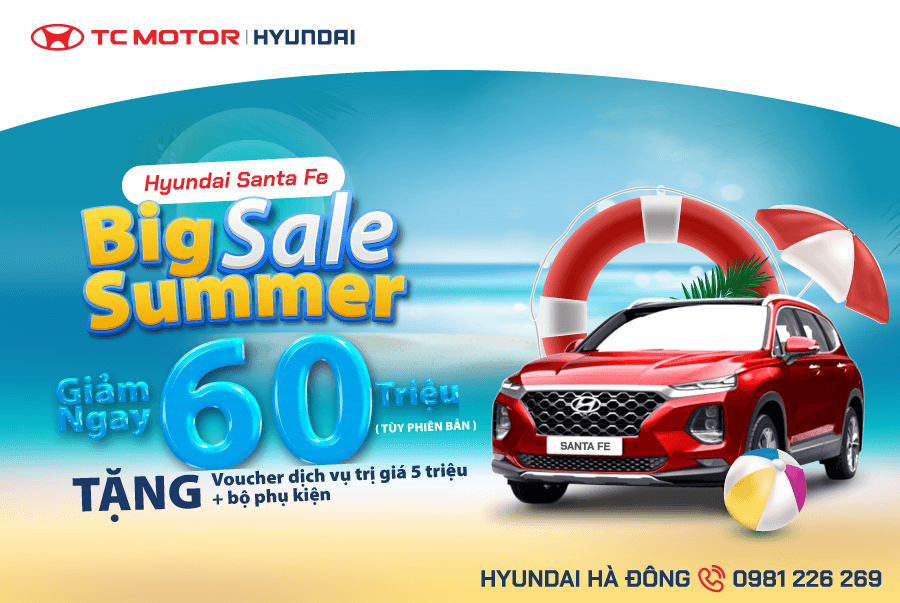 HYUNDAI SANTA FE - BIG SALE SUMMER