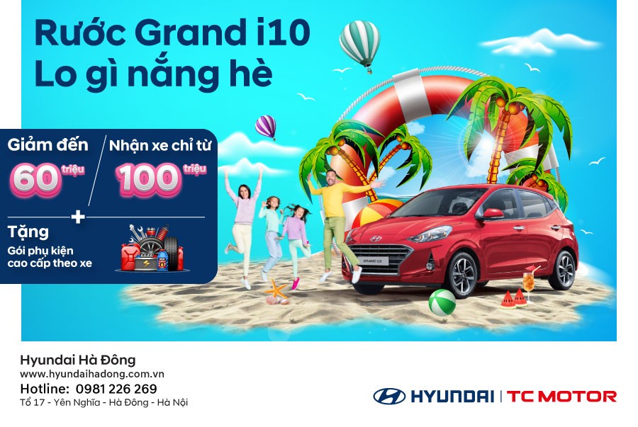 Rước i10 - Lo g&igrave; nắng h&egrave;