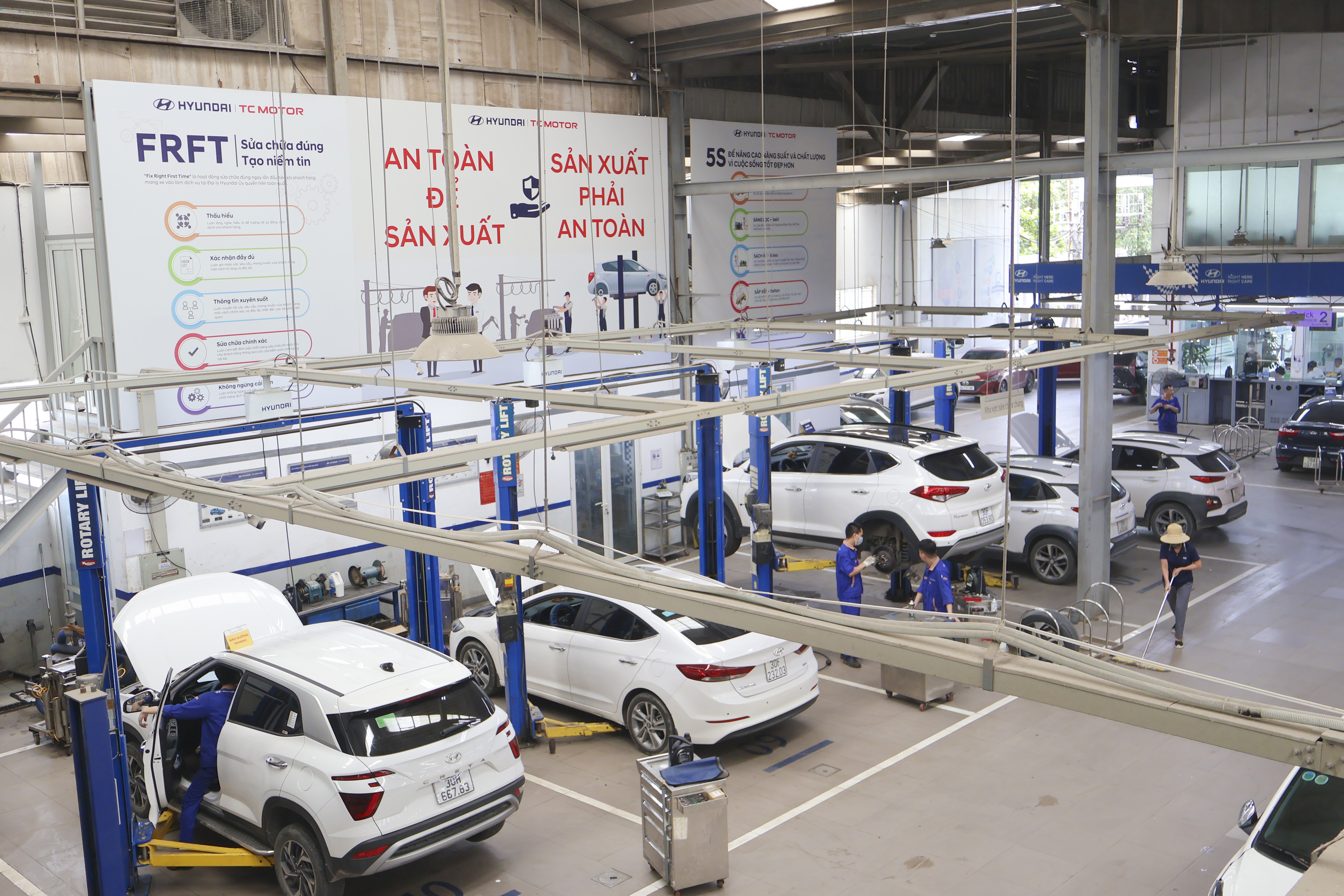 Hyundai H&agrave; Đ&ocirc;ng hoạt động trở lại sau k&igrave; nghỉ lễ