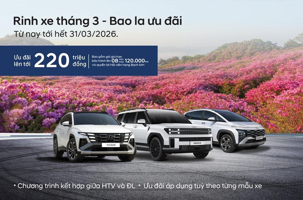 HYUNDAI TH&Agrave;NH C&Ocirc;NG TRIỂN KHAI CHƯƠNG TR&Igrave;NH ƯU Đ&Atilde;I K&Eacute;P BẢO H&Agrave;NH D&Agrave;I HẠN &ndash; GIẢM GI&Aacute; ĐẾN 220 TRIỆU ĐỒNG