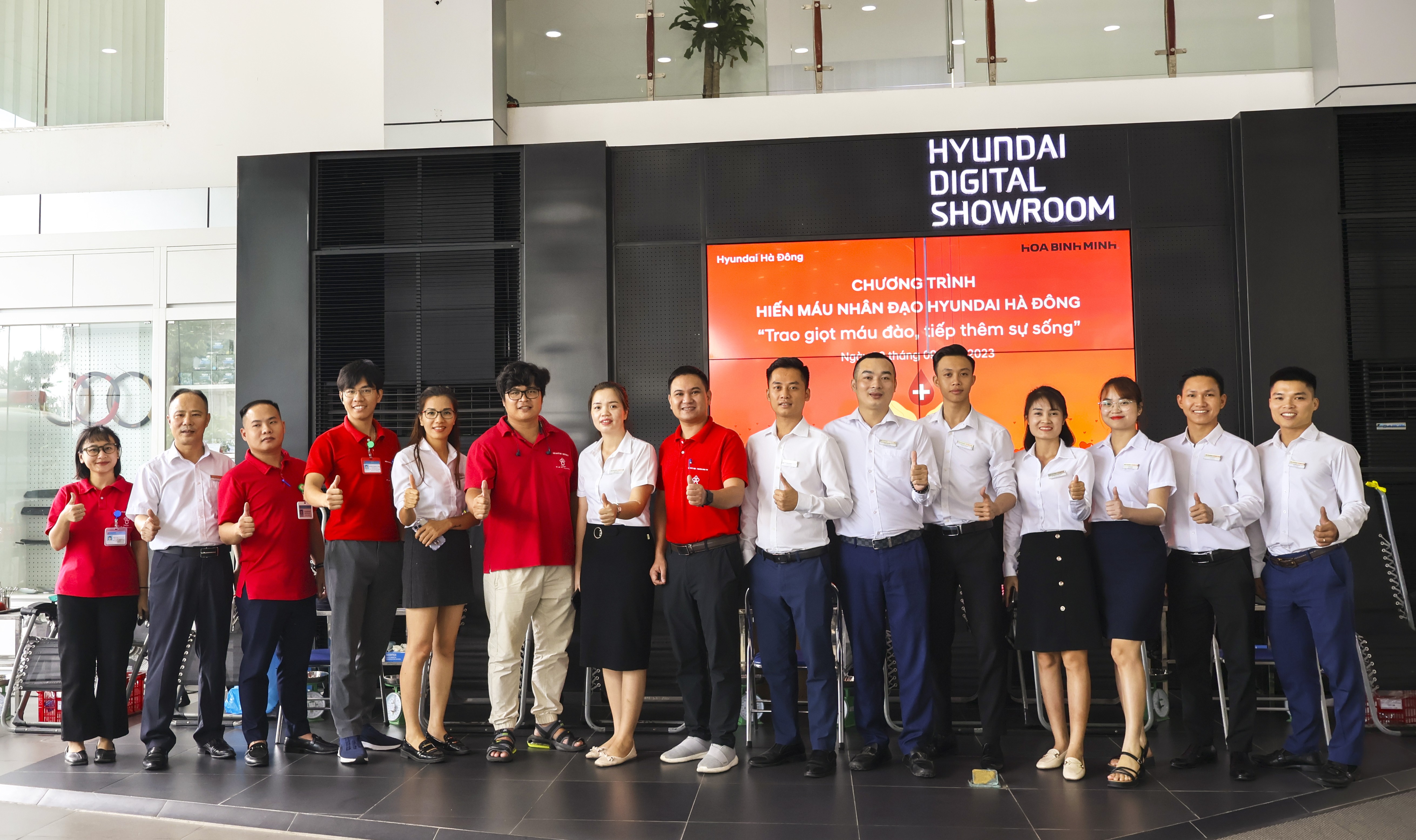 Chương tr&igrave;nh hiến m&aacute;u nh&acirc;n đạo &yacute; nghĩa tại Hyundai H&agrave; Đ&ocirc;ng