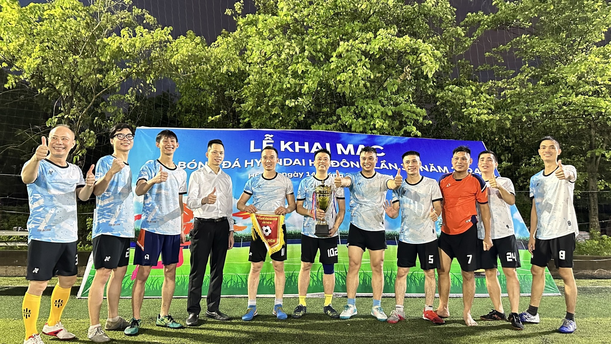 Chung kết giải b&oacute;ng đ&aacute; Hyundai H&agrave; Đ&ocirc;ng lần 3 năm 2024