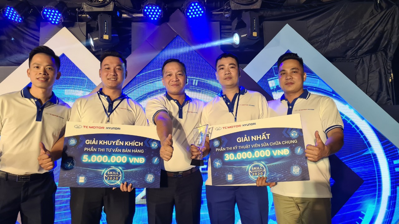 HYUNDAI H&Agrave; Đ&Ocirc;NG ĐẠT NHIỀU GIẢI TRONG HỘI THI TAY NGHỀ TO&Agrave;N QUỐC 
