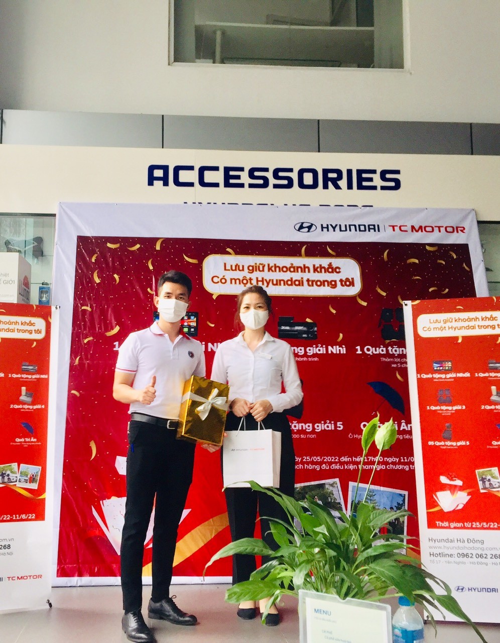 C&Ocirc;NG BỐ KH&Aacute;CH H&Agrave;NG TR&Uacute;NG THƯỞNG CHƯƠNG TR&Igrave;NH TRI &Acirc;N "❤ LƯU GIỮ KHOẢNH KHẮC &ndash; C&Oacute; MỘT HYUNDAI TRONG T&Ocirc;I ❤"